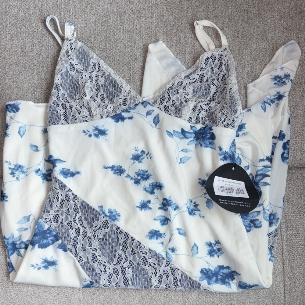 NWT White Fox Boutique Settle For You Mini Dress